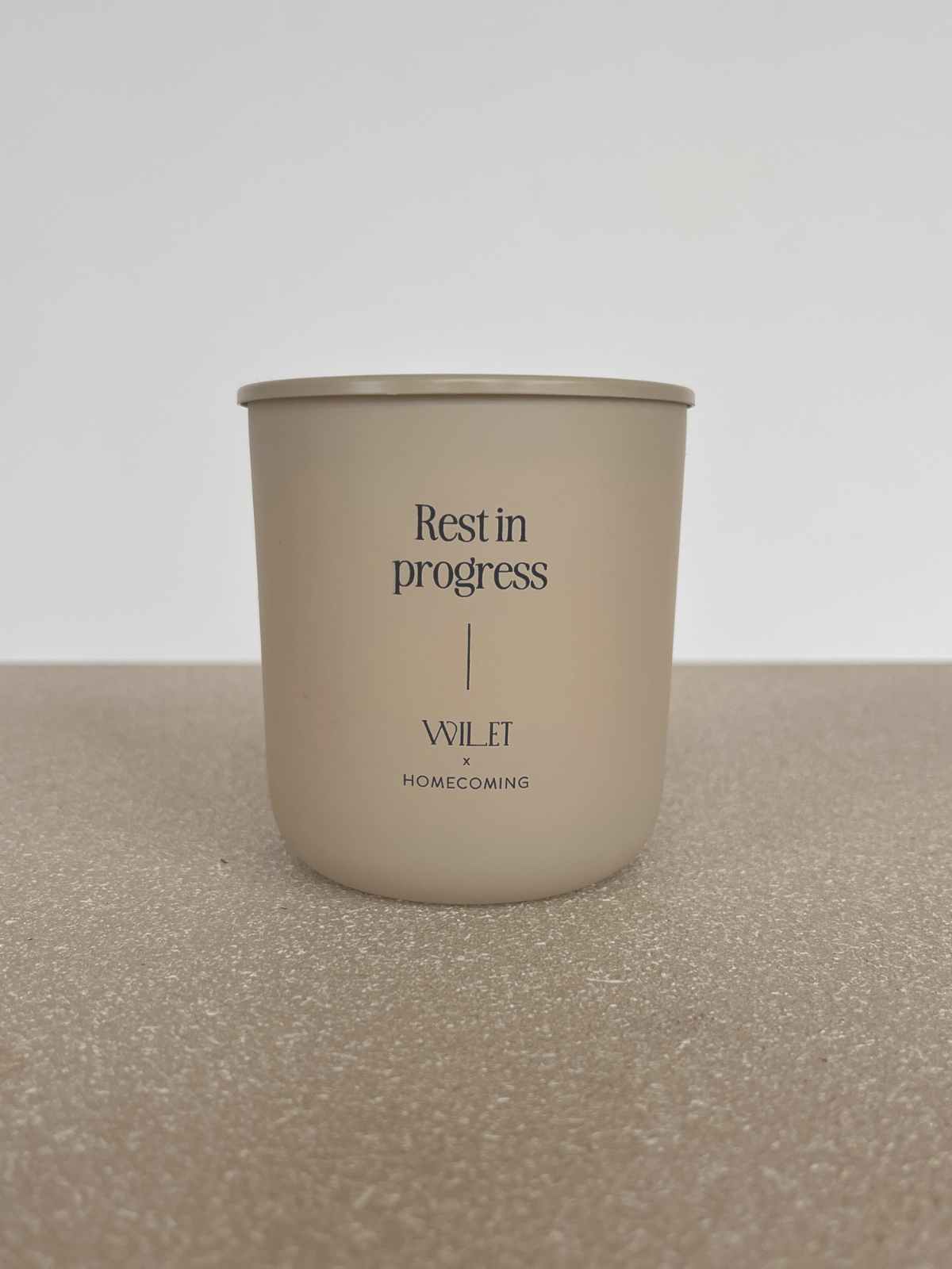 The Wilet x Homecoming Candle