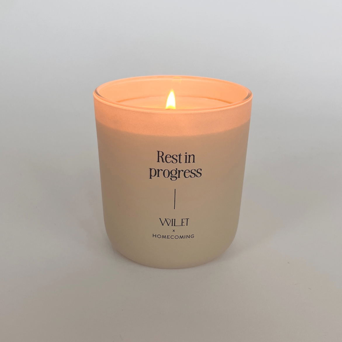The Wilet x Homecoming Candle